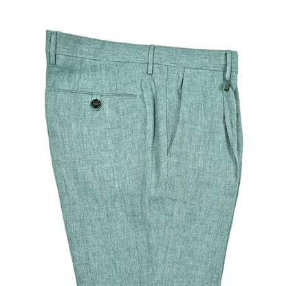 SALE｜BERWICH "MORELLO" リネン100% ワンタックスリムスラックス｜421848 - 46｜GUARDAROBA MILANO OFFICIAL STORE