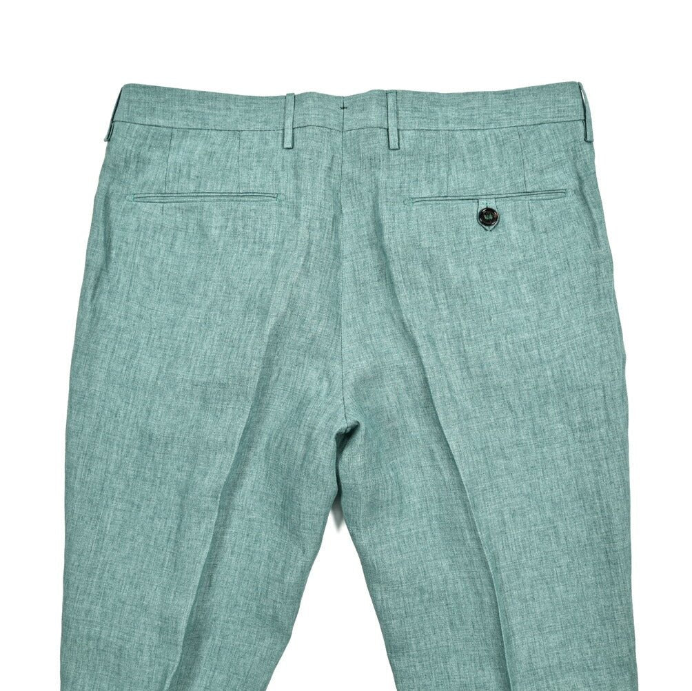 SALE｜BERWICH "MORELLO" リネン100% ワンタックスリムスラックス｜421848 - 46｜GUARDAROBA MILANO OFFICIAL STORE