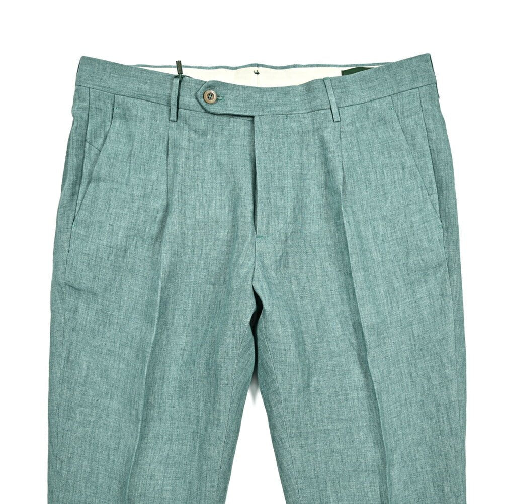 SALE｜BERWICH "MORELLO" リネン100% ワンタックスリムスラックス｜421848 - 46｜GUARDAROBA MILANO OFFICIAL STORE