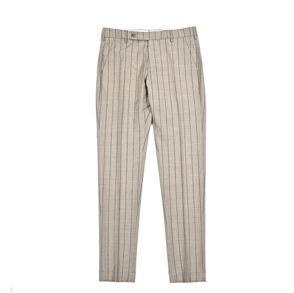 SALE｜BERWICH "MORELLO" ヴァージンウール100% ノータックスリムスラックス｜424733 - 46｜GUARDAROBA MILANO OFFICIAL STORE