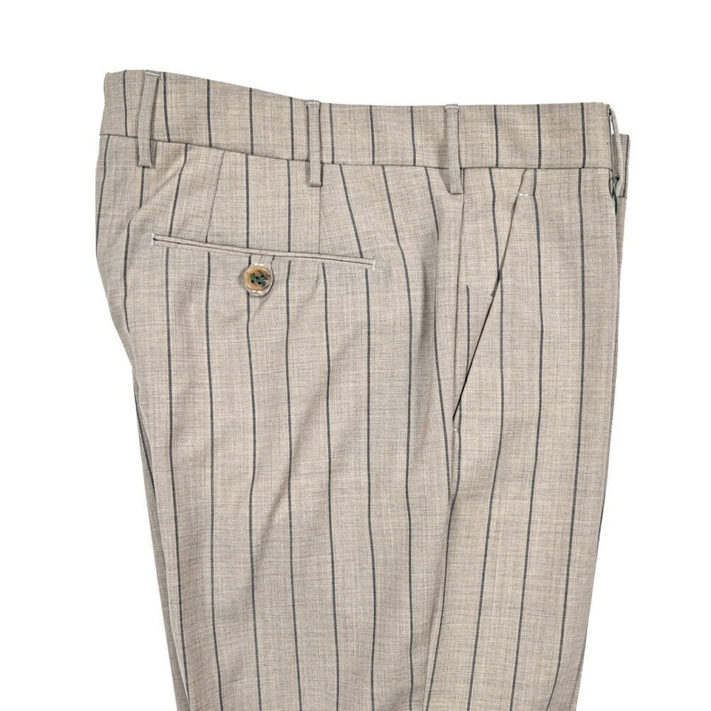 SALE｜BERWICH "MORELLO" ヴァージンウール100% ノータックスリムスラックス｜424733 - 46｜GUARDAROBA MILANO OFFICIAL STORE