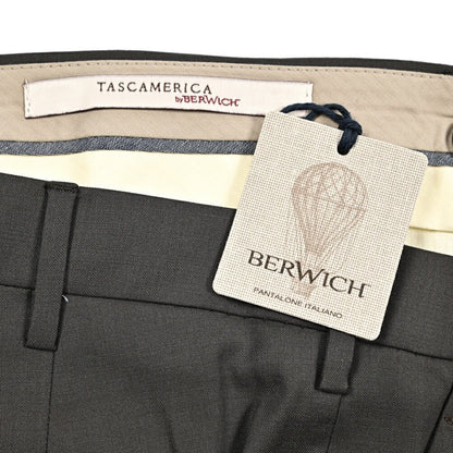 SALE｜BERWICH "MORELLO" ヴァージンウール100% ノータックスリムスラックス｜424787｜GUARDAROBA MILANO OFFICIAL STORE