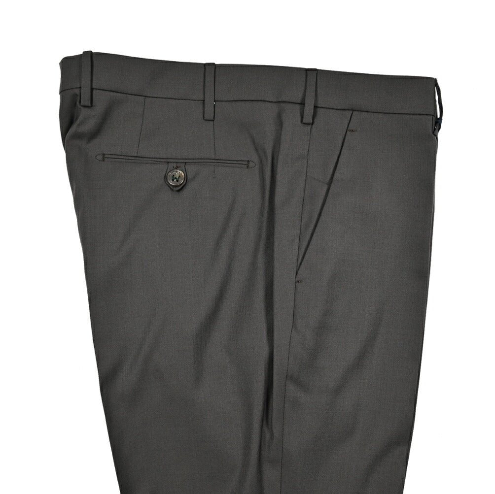 SALE｜BERWICH "MORELLO" ヴァージンウール100% ノータックスリムスラックス｜424787｜GUARDAROBA MILANO OFFICIAL STORE