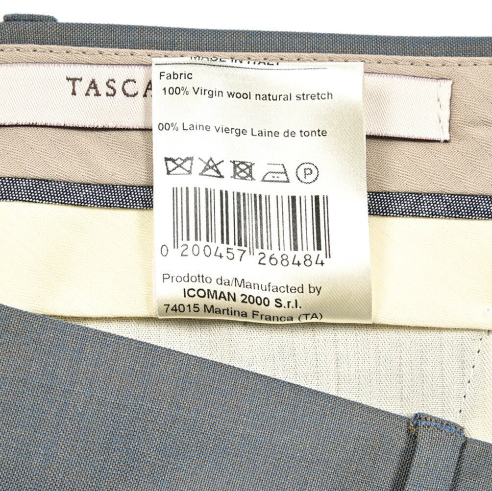 SALE｜BERWICH "MORELLO" ヴァージンウール100% ノータックスリムスラックス (ソラーロ)｜425133 - 46｜GUARDAROBA MILANO OFFICIAL STORE