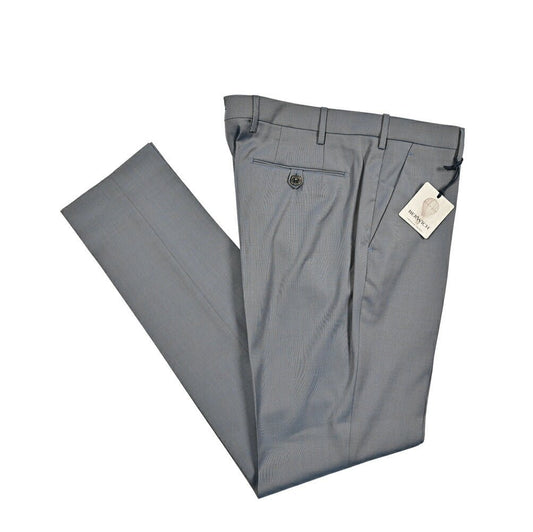 SALE｜BERWICH "MORELLO" ヴァージンウール100% ノータックスリムスラックス (ソラーロ)｜425133 - 46｜GUARDAROBA MILANO OFFICIAL STORE