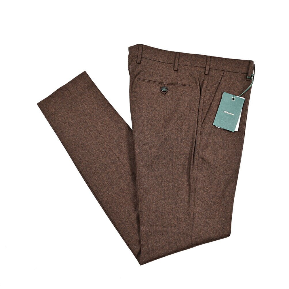 SALE｜BERWICH "MORELLO" ヴァージンウール100% ノータックスラックス｜433292-46｜GUARDAROBA MILANO OFFICIAL STORE
