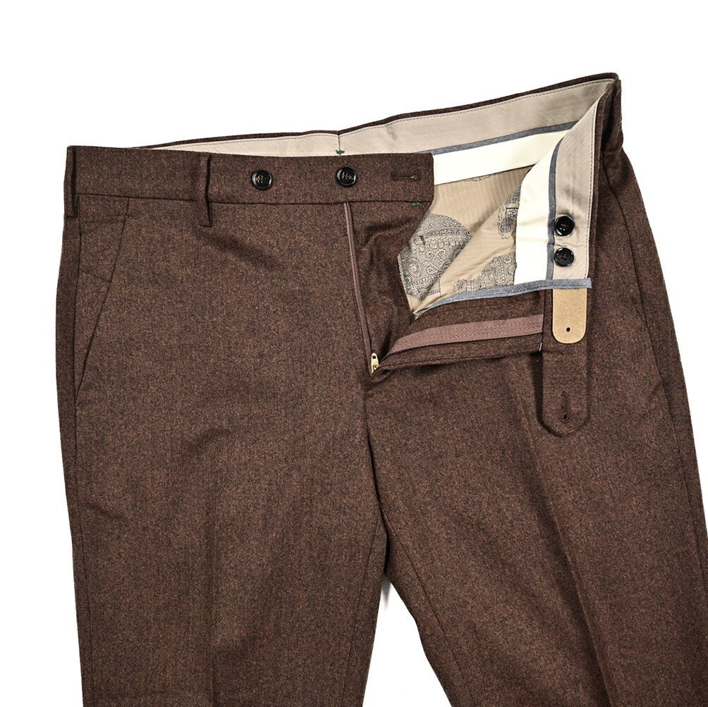 SALE｜BERWICH "MORELLO" ヴァージンウール100% ノータックスラックス｜433292-46｜GUARDAROBA MILANO OFFICIAL STORE