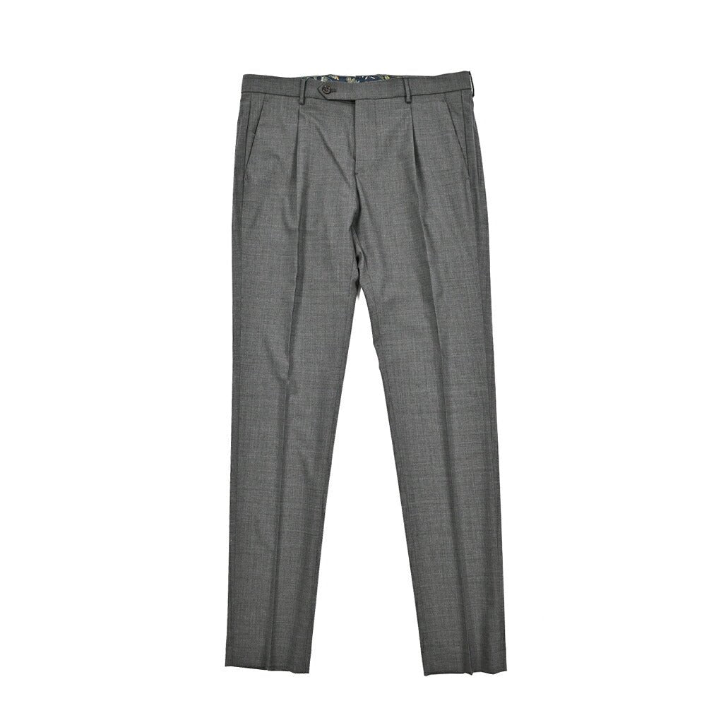 SALE｜BERWICH "MORELLO 1P" サマーウール ワンタックスリムパンツ｜425279 - 48｜GUARDAROBA MILANO OFFICIAL STORE