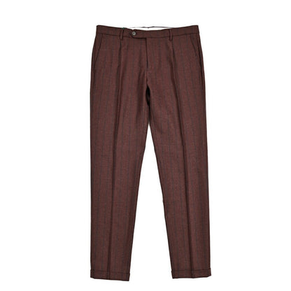 SALE｜BERWICH MORELLO ヴァージンウールフランネル ワンタックスラックス｜413282｜GUARDAROBA MILANO OFFICIAL STORE