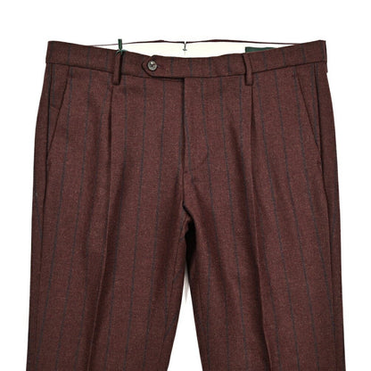 SALE｜BERWICH MORELLO ヴァージンウールフランネル ワンタックスラックス｜413282｜GUARDAROBA MILANO OFFICIAL STORE