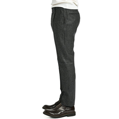 SALE｜BERWICH MORELLO ヴァージンウールフランネル ワンタックスラックス｜413282｜GUARDAROBA MILANO OFFICIAL STORE