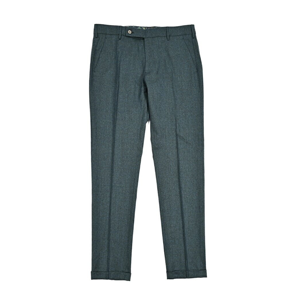 SALE｜BERWICH MORELLO ウールフランネル ノータックスラックス｜GUARDAROBA MILANO OFFICIAL STORE