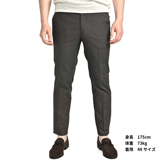 SALE｜BERWICH MORELLO ストレッチコットン ノータックスラックス｜421599 - 44｜GUARDAROBA MILANO OFFICIAL STORE