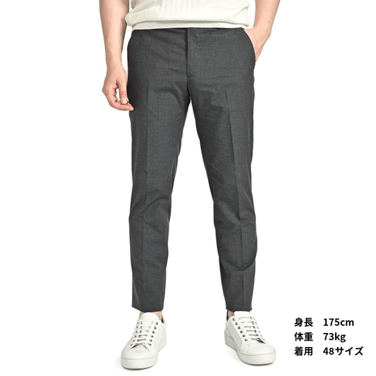 SALE｜BERWICH MORELLO ストレッチコットン ノータックスラックス｜421629 - 48｜GUARDAROBA MILANO OFFICIAL STORE