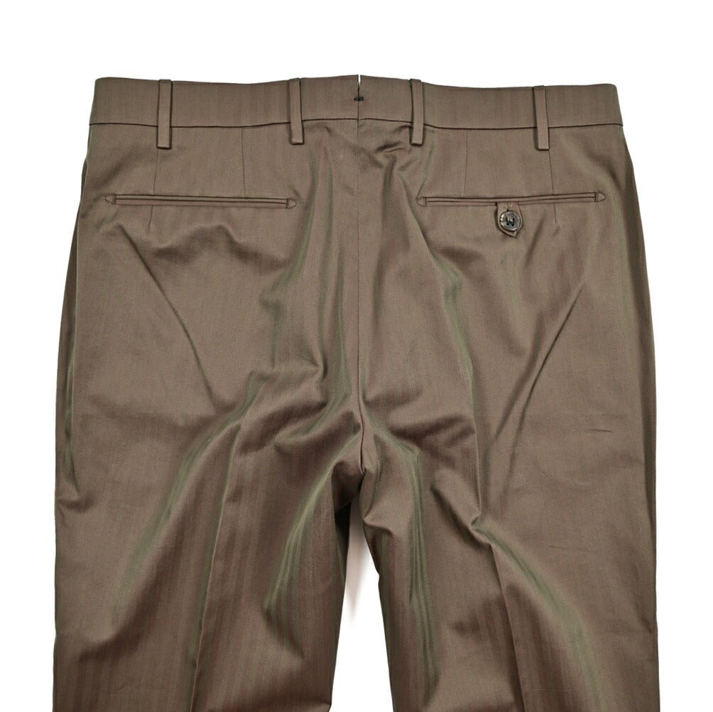 SALE｜BERWICH "MORELLO" ストレッチコットン ノータックスリムスラックス (ソラーロ)｜424545 - 46｜GUARDAROBA MILANO OFFICIAL STORE