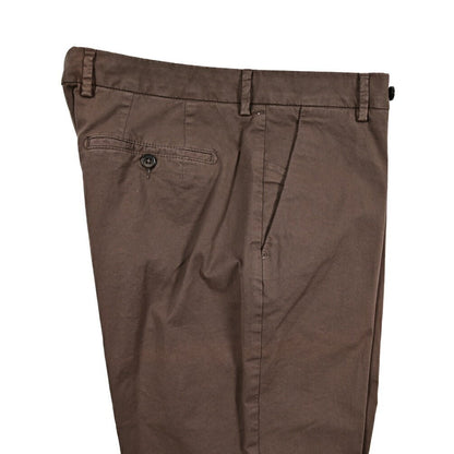 SALE｜BERWICH "MORELLO" ストレッチコットン ノータックスリムスラックス｜424779 - 46｜GUARDAROBA MILANO OFFICIAL STORE