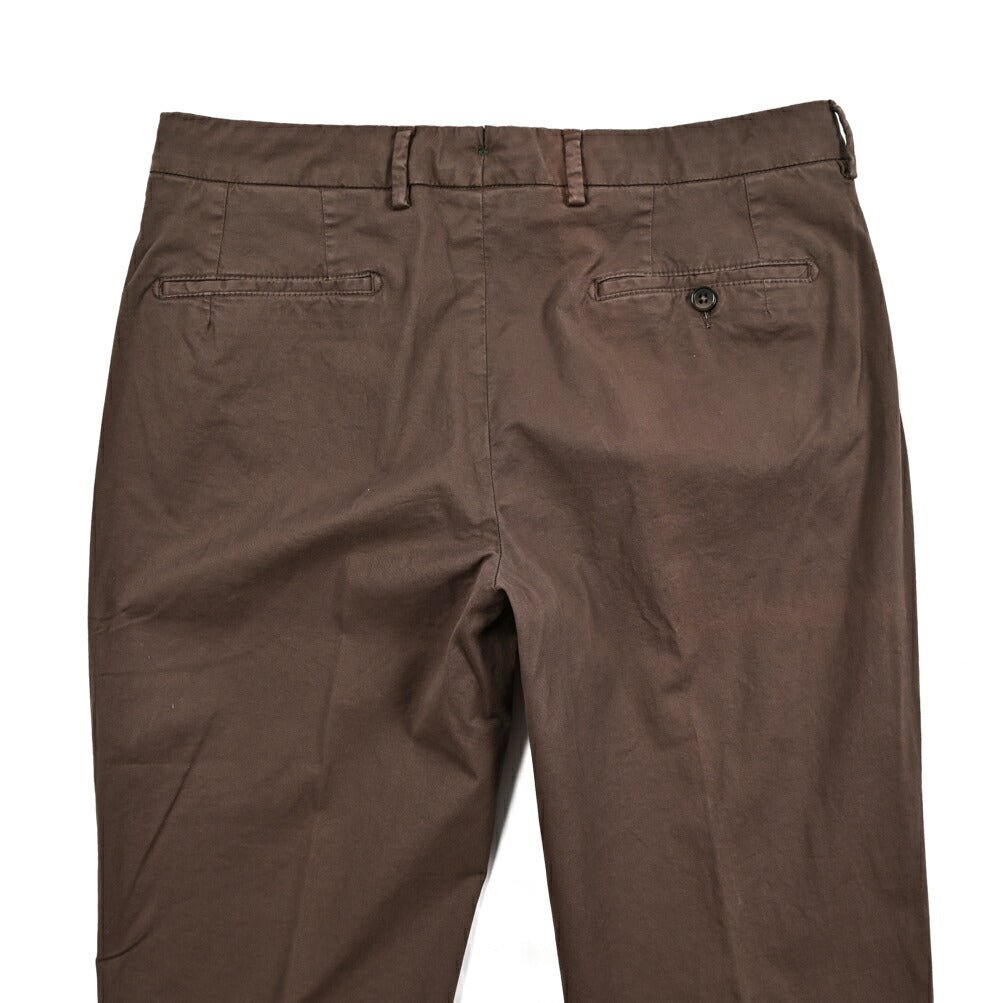 SALE｜BERWICH "MORELLO" ストレッチコットン ノータックスリムスラックス｜424779 - 46｜GUARDAROBA MILANO OFFICIAL STORE