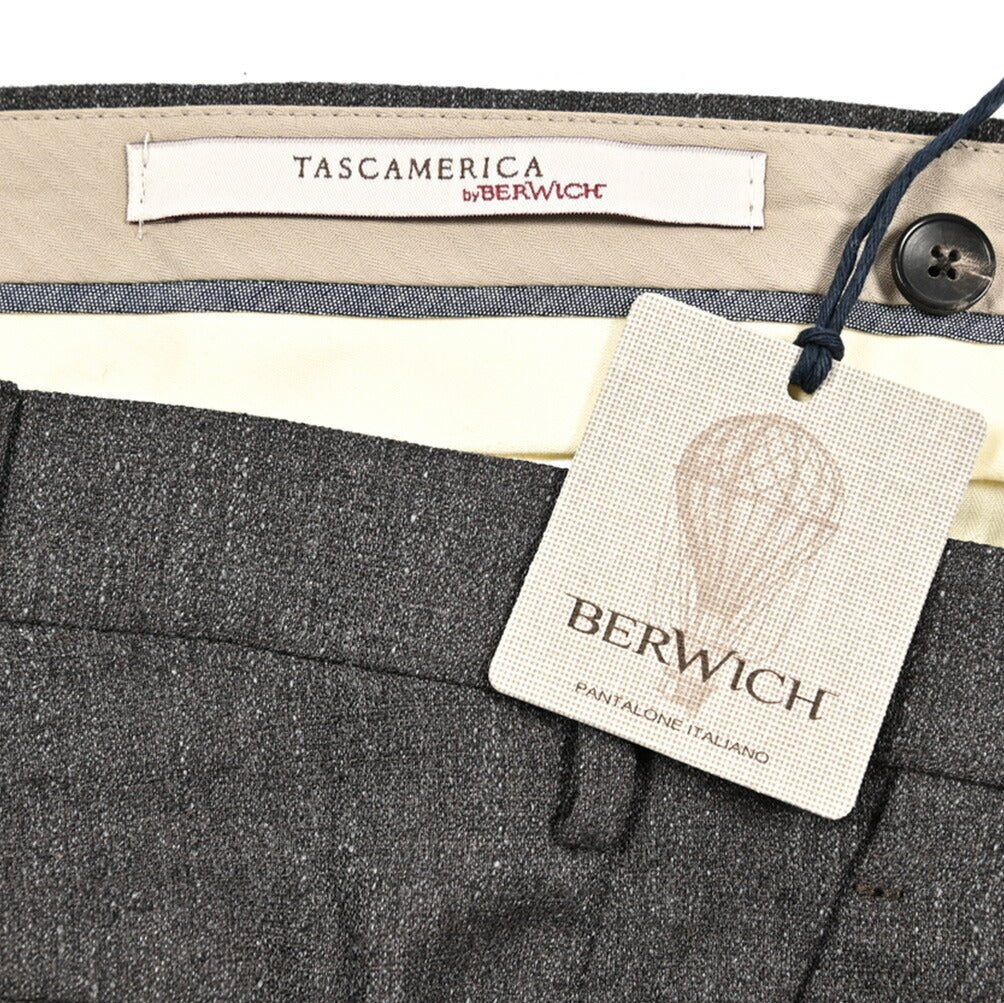 SALE｜BERWICH "MORELLO" ウールコットン ノータックスリムパンツ｜424879 - 46｜GUARDAROBA MILANO OFFICIAL STORE