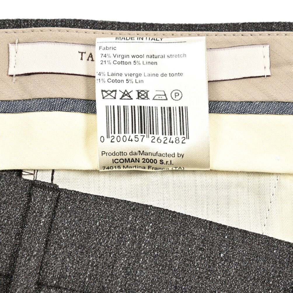 SALE｜BERWICH "MORELLO" ウールコットン ノータックスリムパンツ｜424879 - 46｜GUARDAROBA MILANO OFFICIAL STORE