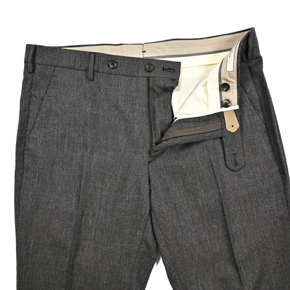 SALE｜BERWICH "MORELLO" ウールコットン ノータックスリムパンツ｜424879 - 46｜GUARDAROBA MILANO OFFICIAL STORE