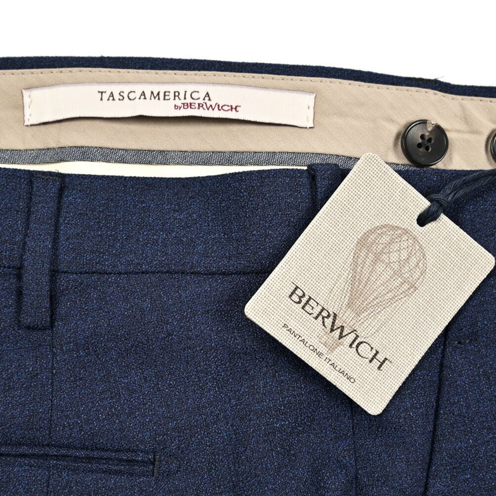 SALE｜BERWICH "MORELLO" ウールコットン ノータックスリムパンツ｜424962 - 46｜GUARDAROBA MILANO OFFICIAL STORE