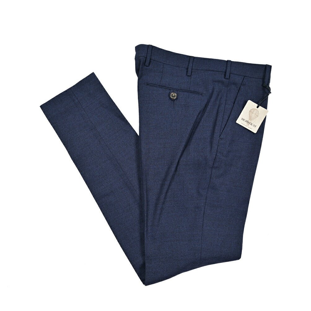 SALE｜BERWICH "MORELLO" ウールコットン ノータックスリムパンツ｜424962 - 46｜GUARDAROBA MILANO OFFICIAL STORE