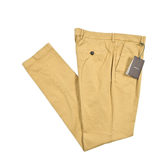 SALE｜BERWICH "MORELLO" ストレッチコットンチノ ノータックスリムスラックス｜425167 - 44｜GUARDAROBA MILANO OFFICIAL STORE