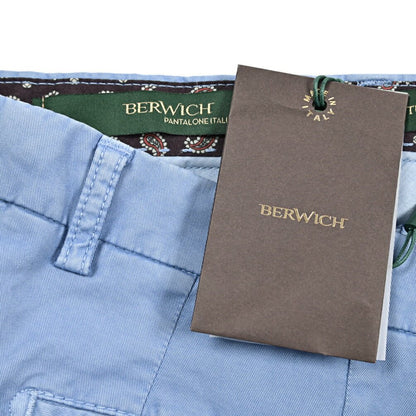 SALE｜BERWICH "MORELLO" ストレッチコットンチノ ノータックスリムスラックス｜425172 - 44｜GUARDAROBA MILANO OFFICIAL STORE