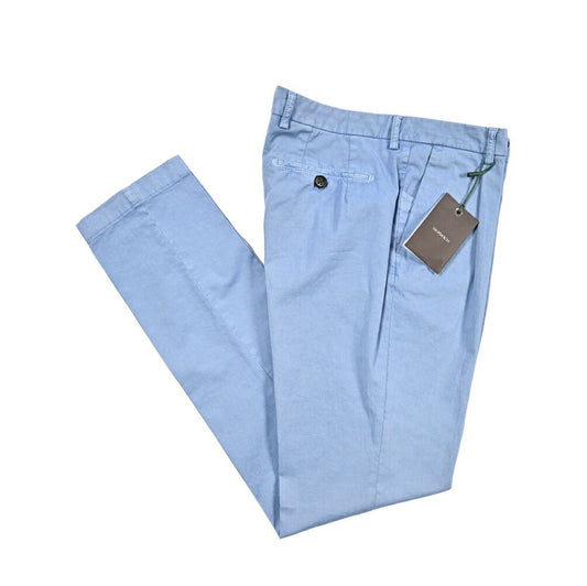 SALE｜BERWICH "MORELLO" ストレッチコットンチノ ノータックスリムスラックス｜425172 - 44｜GUARDAROBA MILANO OFFICIAL STORE