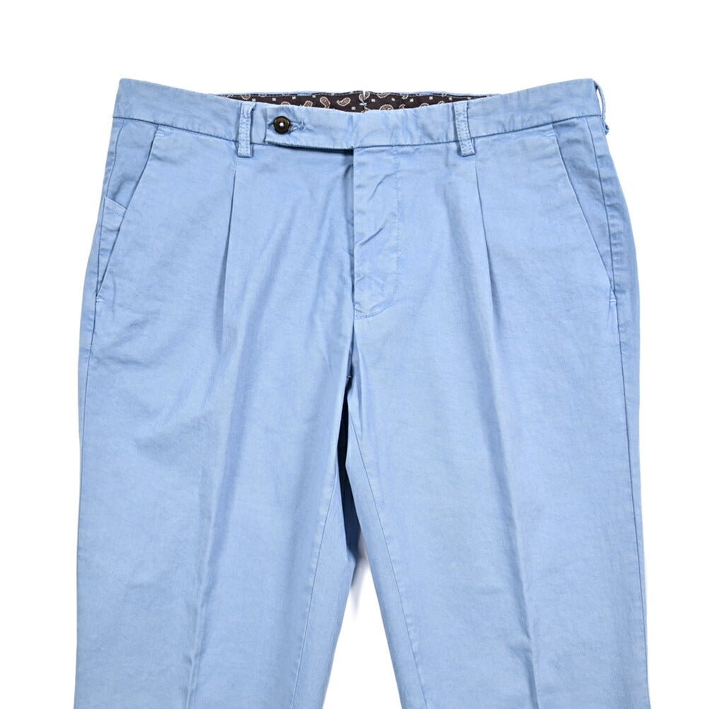 SALE｜BERWICH "MORELLO" ストレッチコットンチノ ノータックスリムスラックス｜425172 - 44｜GUARDAROBA MILANO OFFICIAL STORE