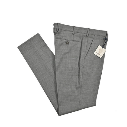 SALE｜BERWICH "MORELLO" ストレッチウール ノータックスリムスラックス｜425340 - 46｜GUARDAROBA MILANO OFFICIAL STORE