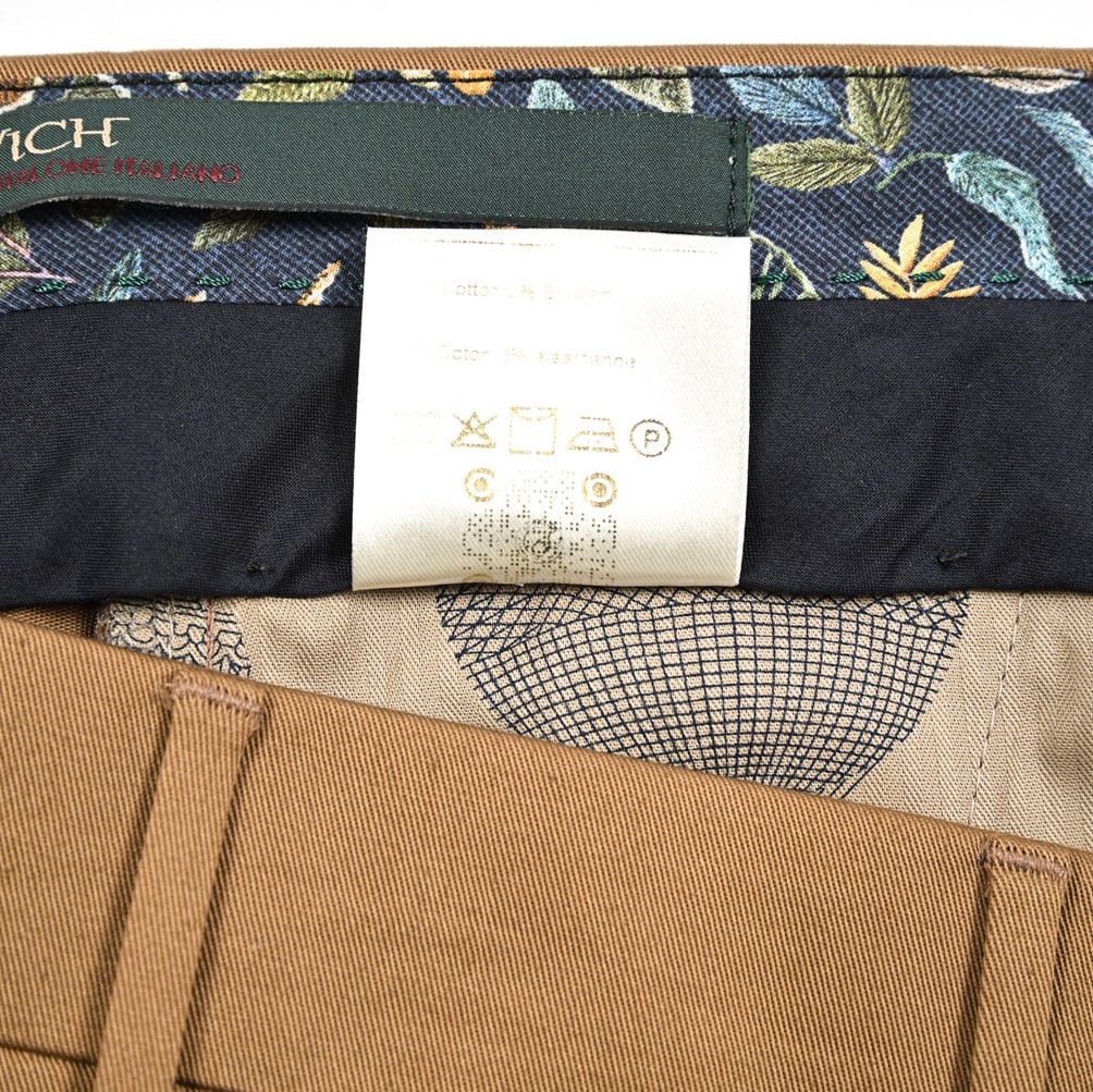 SALE｜BERWICH "MORELLO" ストレッチコットン ノータックスリムパンツ｜425365 - 46｜GUARDAROBA MILANO OFFICIAL STORE
