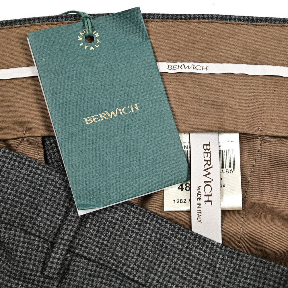 SALE｜BERWICH "MORELLO" サキソニーウールノータックスラックス｜433261-46｜GUARDAROBA MILANO OFFICIAL STORE