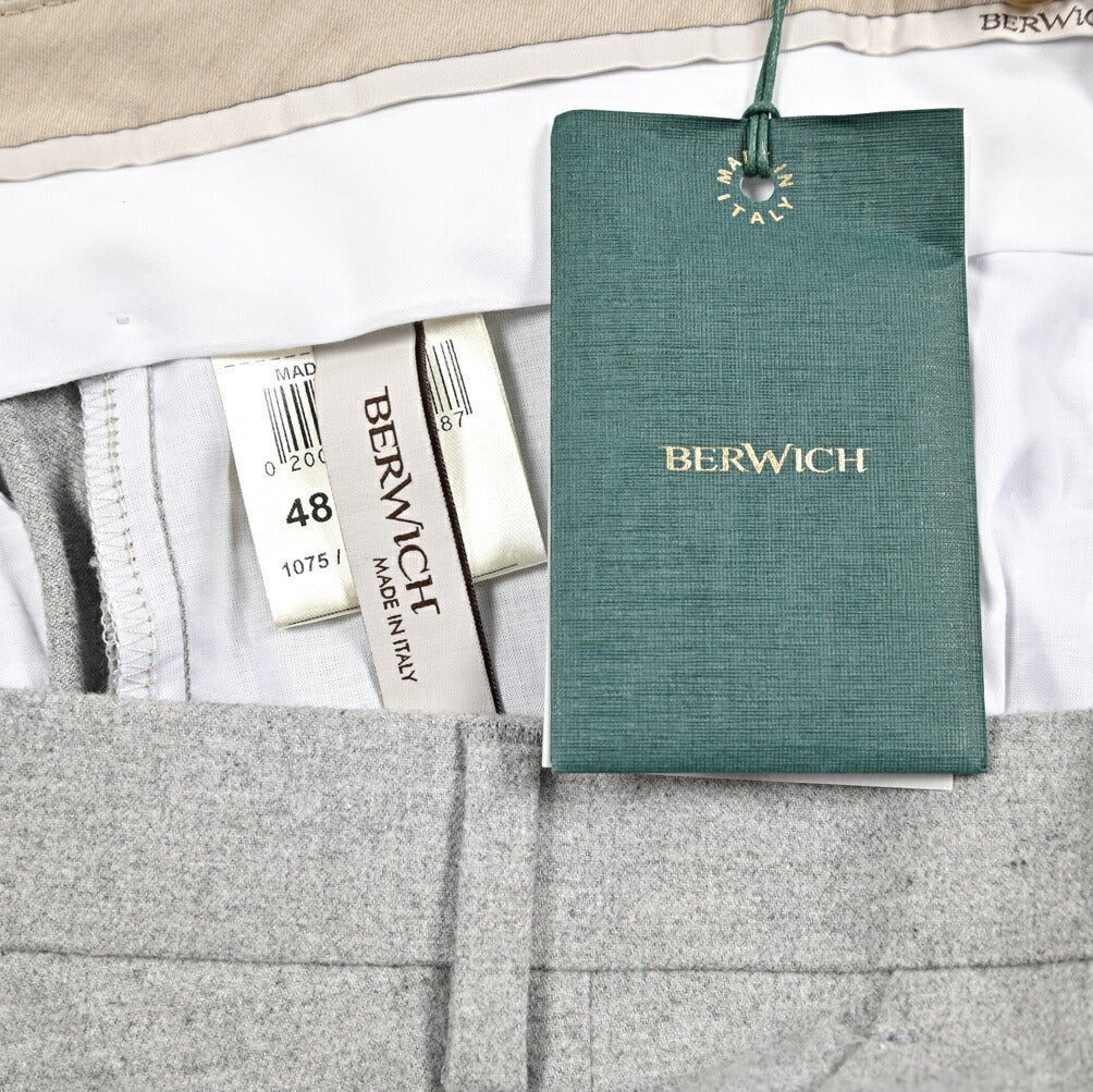 SALE｜BERWICH "MORELLO" ストレッチコットン ノータックパンツ｜433284-46｜GUARDAROBA MILANO OFFICIAL STORE