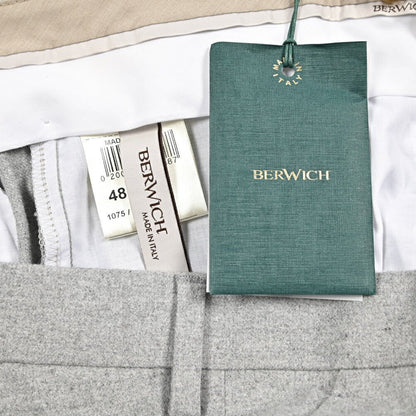 SALE｜BERWICH "MORELLO" ストレッチコットン ノータックパンツ｜433284-46｜GUARDAROBA MILANO OFFICIAL STORE