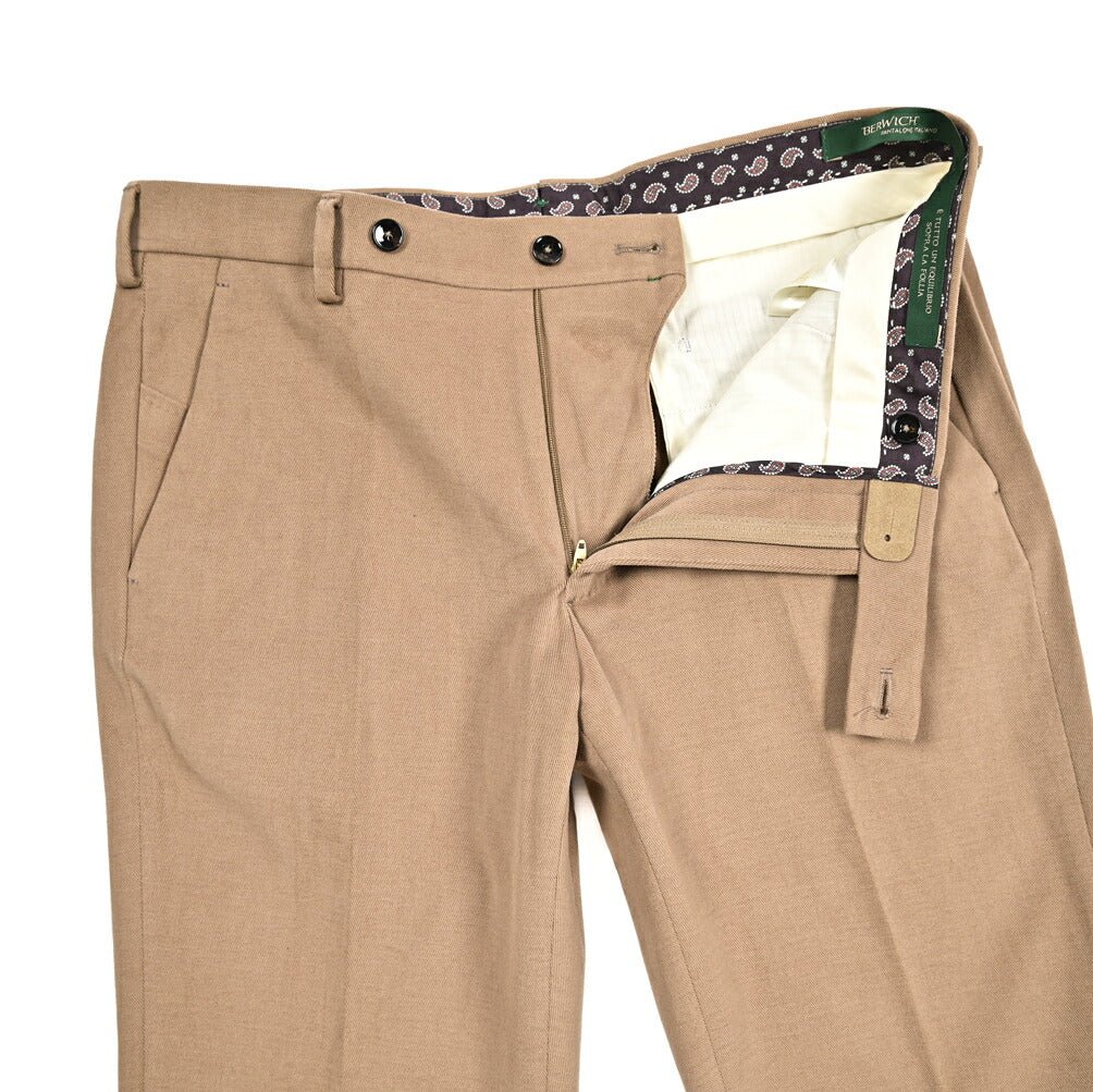 SALE｜BERWICH MORELLO ストレッチコットン ノータックパンツ｜433864｜GUARDAROBA MILANO OFFICIAL STORE