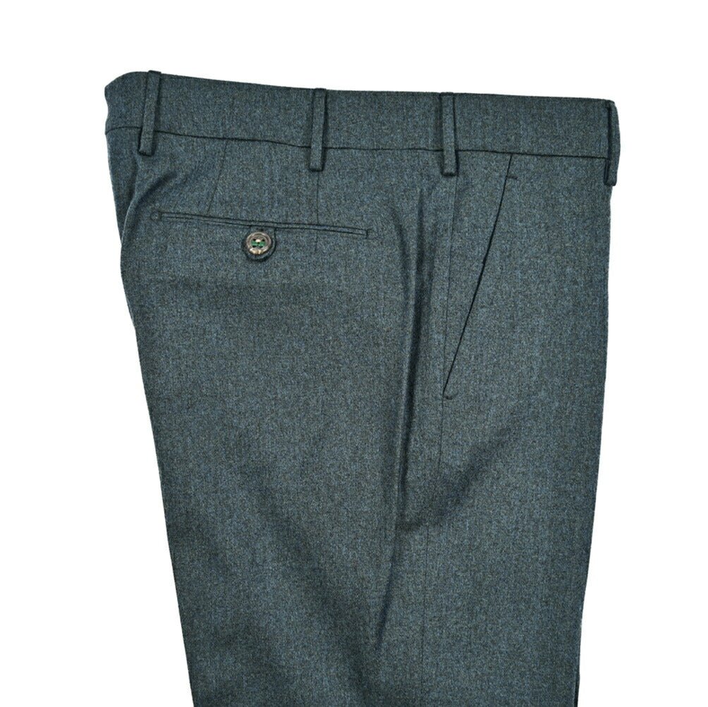 SALE｜BERWICH MORELLO ウールフランネル ノータックスラックス｜GUARDAROBA MILANO OFFICIAL STORE