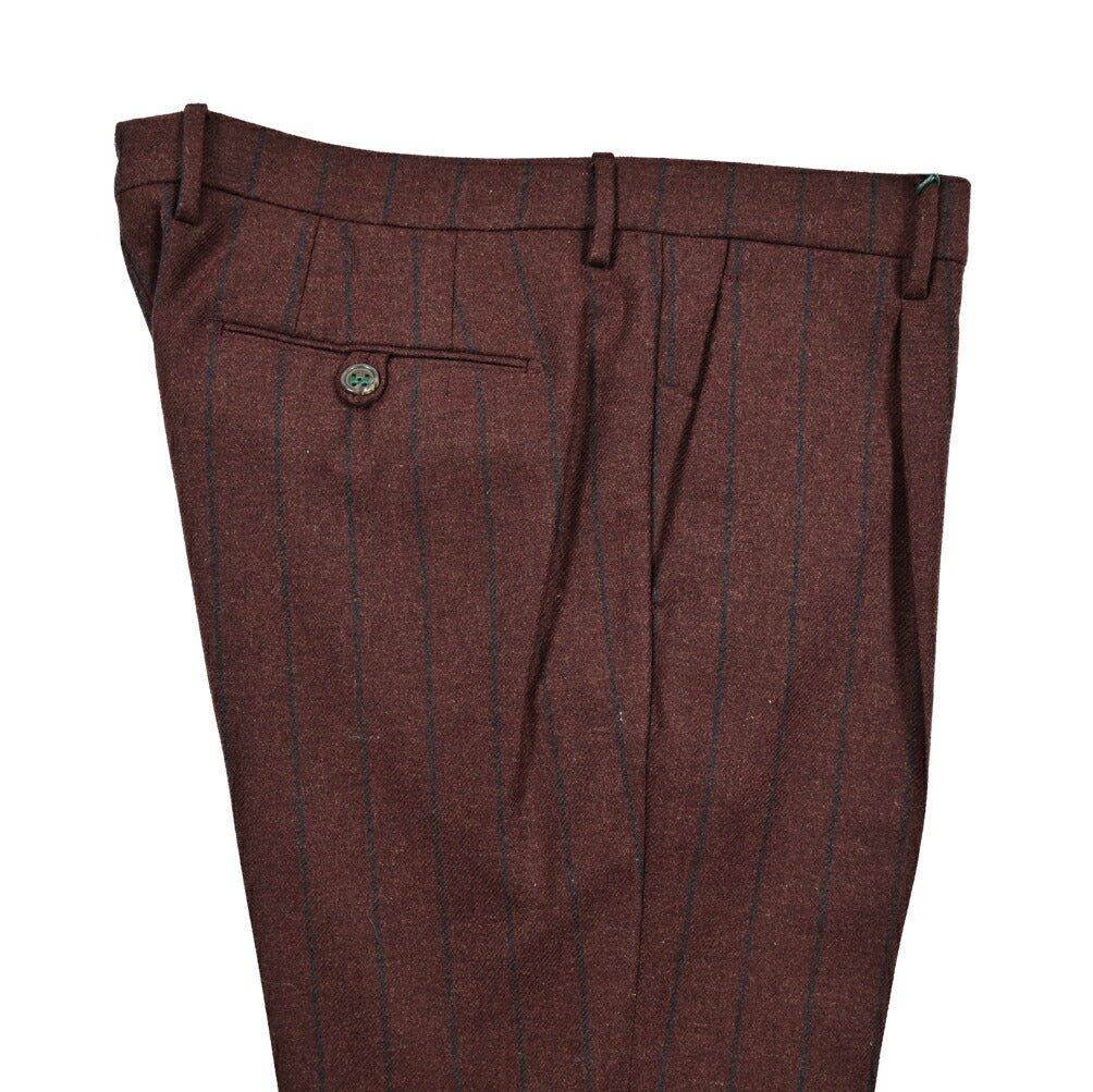 SALE｜BERWICH MORELLO ヴァージンウールフランネル ワンタックスラックス｜413282｜GUARDAROBA MILANO OFFICIAL STORE