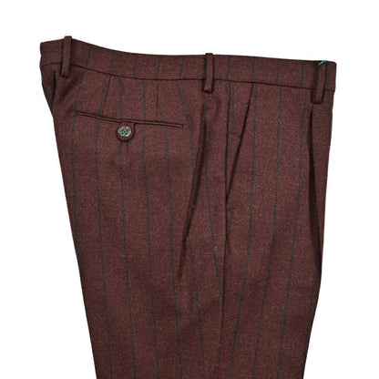 SALE｜BERWICH MORELLO ヴァージンウールフランネル ワンタックスラックス｜413282｜GUARDAROBA MILANO OFFICIAL STORE