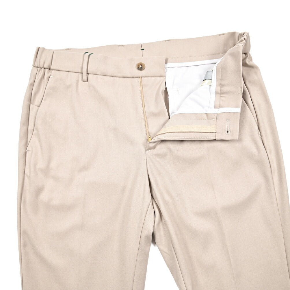 SALE｜BERWICH "MORELLO ELAX" ビスコース混ポリエステル ノータックスリムパンツ｜425271 - 46｜GUARDAROBA MILANO OFFICIAL STORE