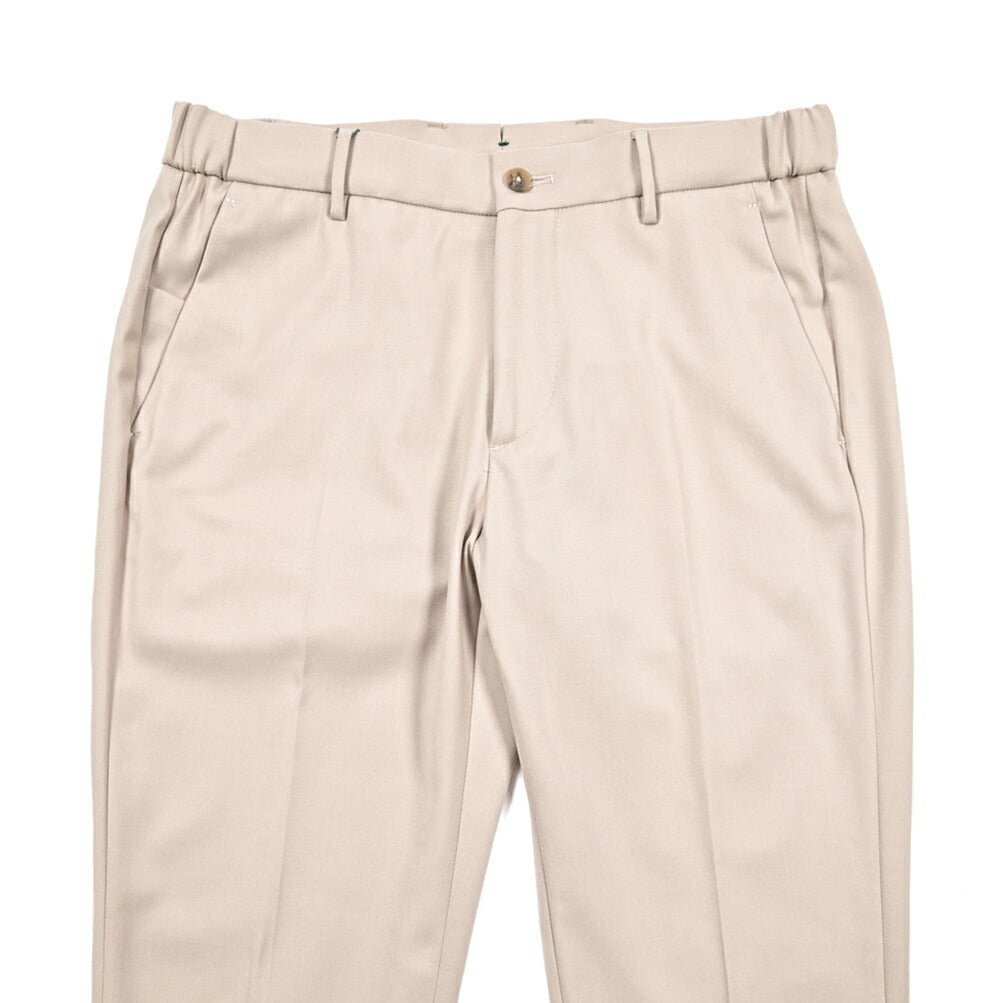 SALE｜BERWICH "MORELLO ELAX" ビスコース混ポリエステル ノータックスリムパンツ｜425271 - 46｜GUARDAROBA MILANO OFFICIAL STORE