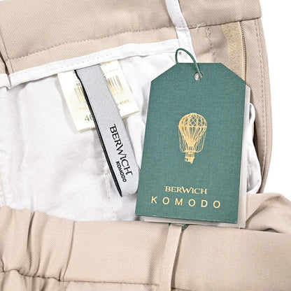 SALE｜BERWICH "MORELLO ELAX" ビスコース混ポリエステル ノータックスリムパンツ｜425271 - 46｜GUARDAROBA MILANO OFFICIAL STORE