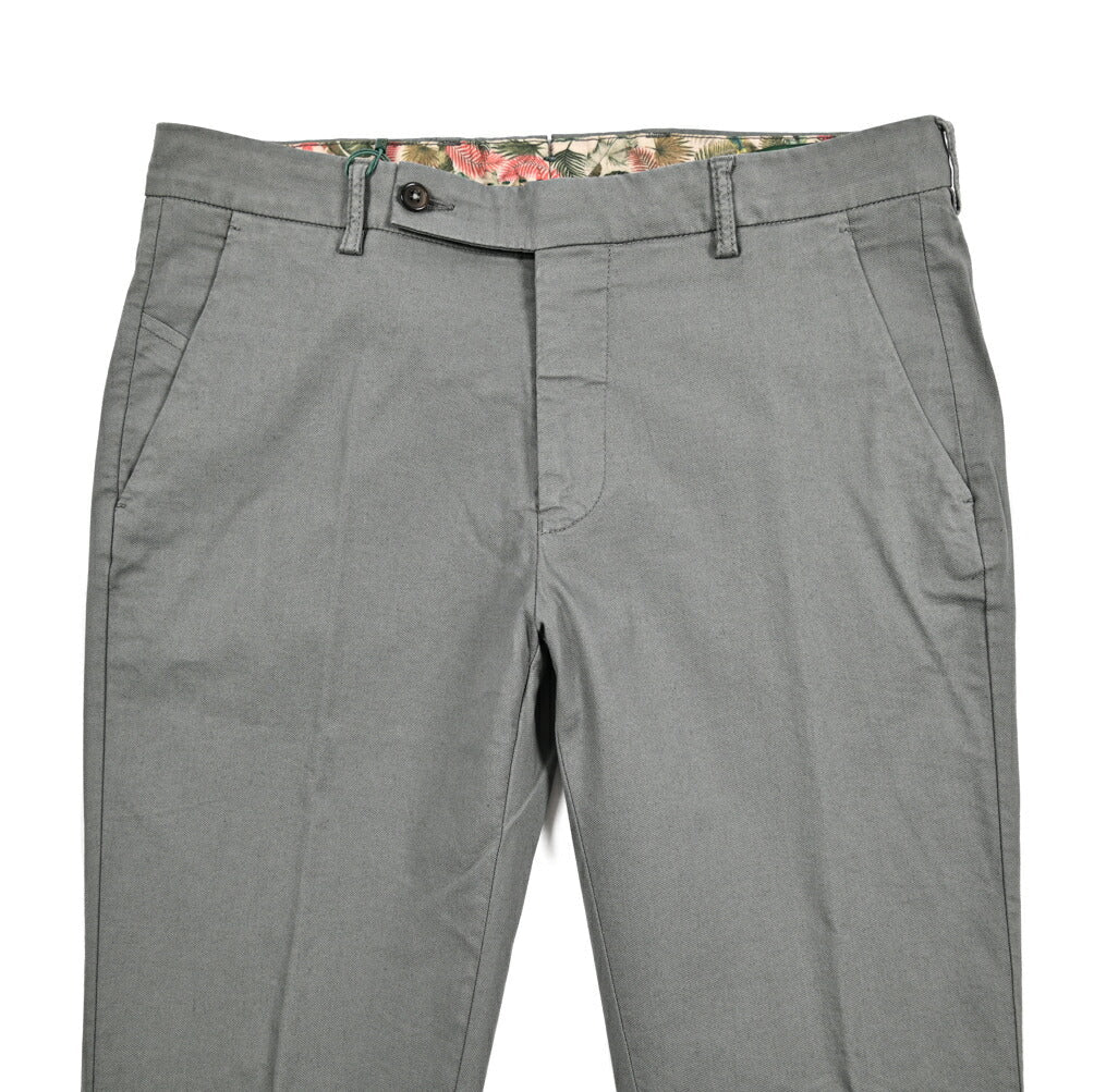 SALE｜BERWICH "MORELLO" GD" ストレッチコットンチノ ノータックスリムスラックス｜425327 - 48｜GUARDAROBA MILANO OFFICIAL STORE