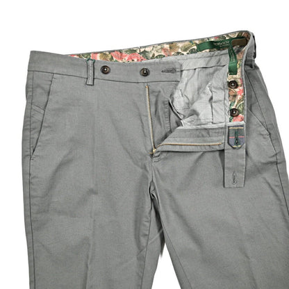 SALE｜BERWICH "MORELLO" GD" ストレッチコットンチノ ノータックスリムスラックス｜425327 - 48｜GUARDAROBA MILANO OFFICIAL STORE