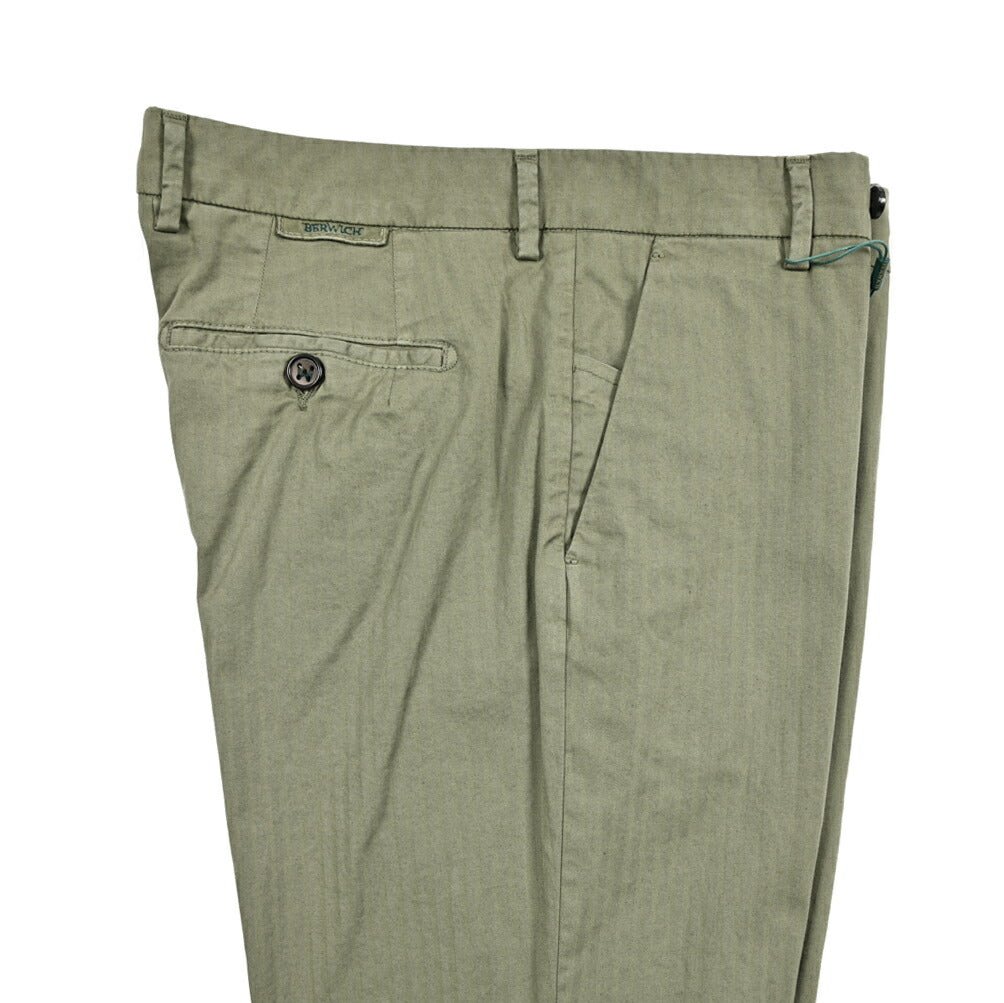 SALE｜BERWICH "MORELLO" GD" ストレッチコットン ノータックスリムスラックス｜425336 - 50｜GUARDAROBA MILANO OFFICIAL STORE