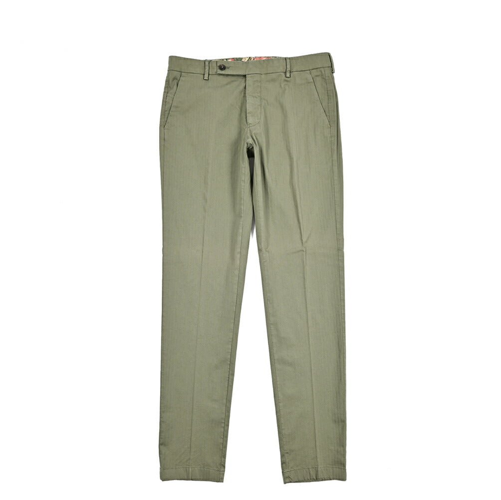 SALE｜BERWICH "MORELLO" GD" ストレッチコットン ノータックスリムスラックス｜425336 - 50｜GUARDAROBA MILANO OFFICIAL STORE