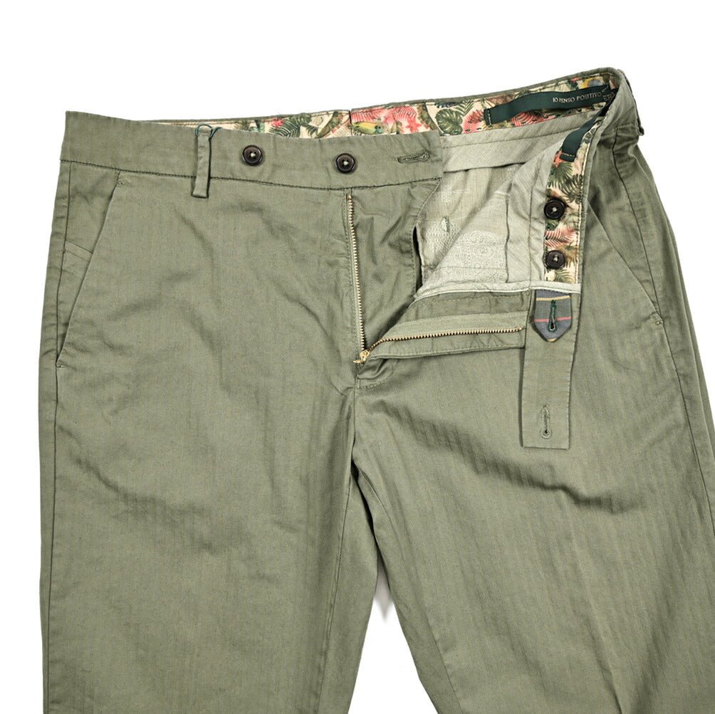 SALE｜BERWICH "MORELLO" GD" ストレッチコットン ノータックスリムスラックス｜425336 - 50｜GUARDAROBA MILANO OFFICIAL STORE