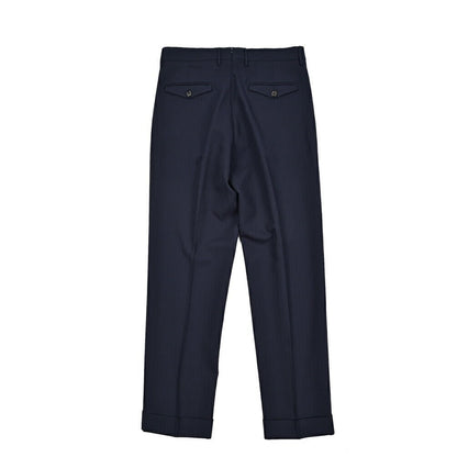 SALE｜BERWICH "NEGRONI" ストレッチコットン ツータックヘリンボーンパンツ｜424987 - 48｜GUARDAROBA MILANO OFFICIAL STORE