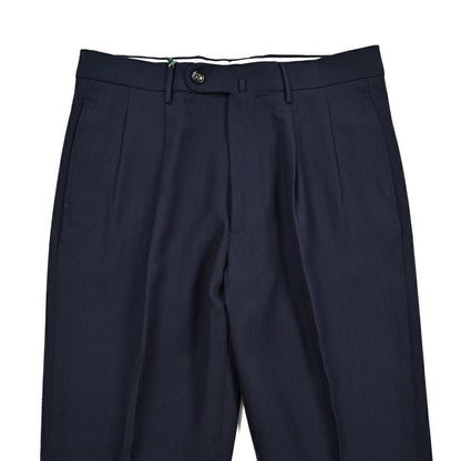 SALE｜BERWICH "NEGRONI" ストレッチコットン ツータックヘリンボーンパンツ｜424987 - 48｜GUARDAROBA MILANO OFFICIAL STORE