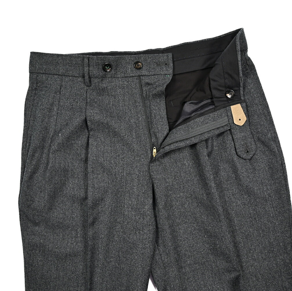 SALE｜BERWICH "NEGRONI LUX" ヴァージンウール100% ツータックスラックス｜433312-46｜GUARDAROBA MILANO OFFICIAL STORE